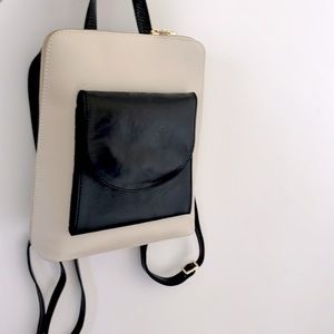 Divina Firenze Genuine Italian Leather Backpack Purse. Price is negotiable!